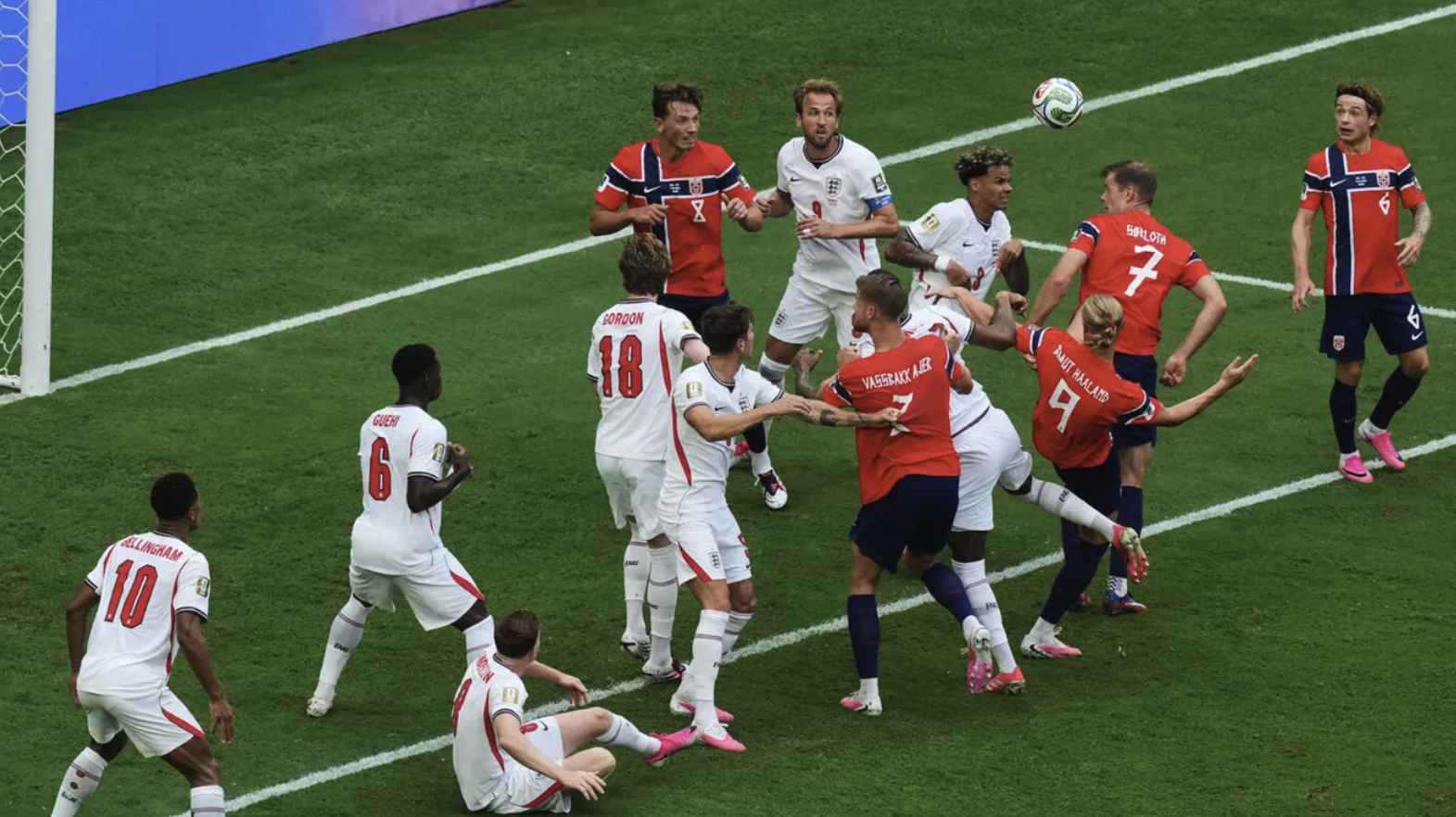 Anglia – Norvegia 2-1 după prelungiri: dubla lui Bellingham duce „cei trei lei” în semifinalele Cupei Mondiale 2026